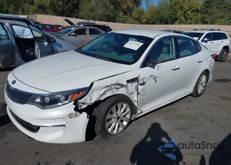 2016 Kia Optima Ex from USA, damaged, VIN 5XXGU4L33GG075008
